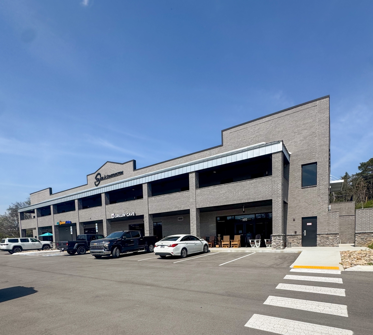 Commercial lighting installation in a Wilson County business